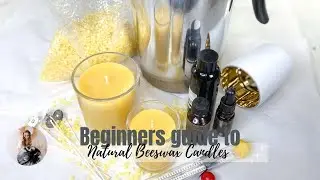 Beginners guide to Beeswax candle making 