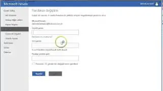 Hotmail Şifre Değiştirme 2013 - Delinetciler.net