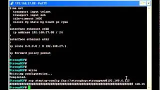 LOG8EL mini stories: How to copy startup configuration to FTP server