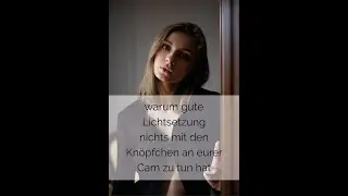 Lichtsetzung bei Fensterlicht