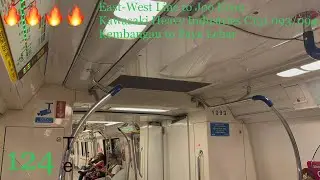 [behind 809/810] SMRT (EWL) Ride on C151 set 093/094 from Kembangan EW6 to Paya Lebar EW8/CC9