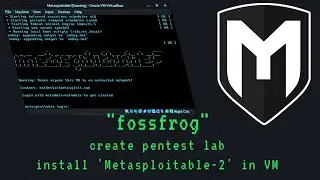 Create a hacking lab | fossfrog