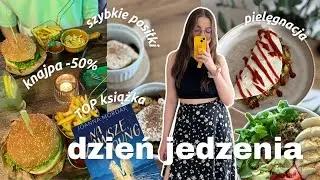 🌱 Cały dzień jedzenia | knajpa -50%, najlepsza książka, tofucznica, ulubione lody 🍦