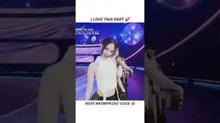 final love song rose part#rosé#blackpink#shorts#kpop