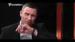 Кличко : Спасибо Миша ,Я старался)))