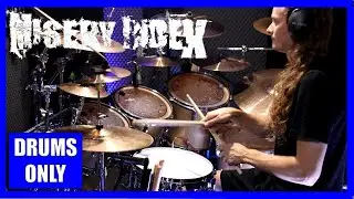 MISERY INDEX drumming - Traitors (drums only)