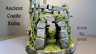 Ancient Castle Ruins in the Forest | Tabletop/D&D Terrain