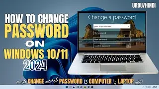 How to change Password on computer or laptop in 2024 || Set Password on PC  #changepassword #windows