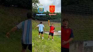 Argentina VS Spain in FOOTGOLF