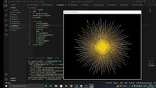 Creat a sunrise in Python 