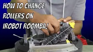 How to change rollers on iRobot 600 series made easy
