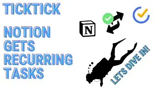 Repeating Tasks in TickTick with Notion Integration