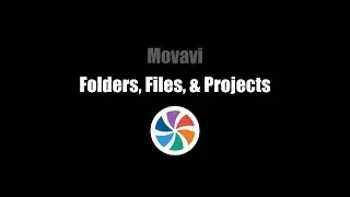 Movavi: Folders, Files, & Projects