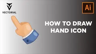 How to Draw Hand icon in adobe Illustrator