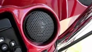 Harley Davidson Motorcycle w/ Custom Kicker Audio Install!