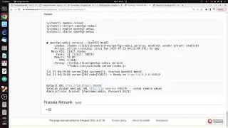 OWP 20230805 Open5GS Core Network WebUI install