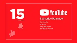 Youtube pack Subscribe Reminder