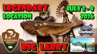 Golden Ridge Reserve Legendary Fish Location - July 2-8 2026 - Call of the Wild: The Angler