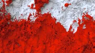 PIC/FLIP Fluid Simulation - Red Wave