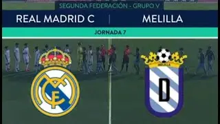 Jornada 07 Temporada 24/25 Real Madrid C vs UD Melilla