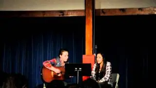 Renee and Soria singing