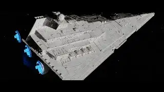 Star Wars: Imperial I-Class Star Destroyer Test Scene