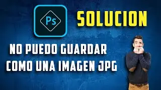 No puedo Guardar en Photoshop como una IMAGEN O FOTOGRAFÍA (SOLUCIÓN ) Fácil!