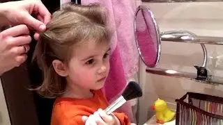 Первый Детский макияж для маленькой принцессы - Детский салон красоты)))