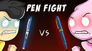 Pen Fight In School _ Animation Story | Pobitracreation | #class #classroom #rgbucketlist #animation