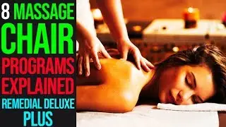 Massage Chair Programs: 8 Automatic Massage Treatments on the Platinum+ Massage Chair