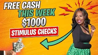FREE MONEY THIS WEEK: $1000 STIMULUS CHECK + $4500 DISASTER RELIEF, $500 GUARANTEED INCOME & MORE!