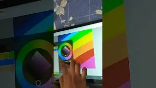 Doing a rainbow drawing! #shorts#youtubeshorts #subscribe #like #colourful #art #drawing #ibispaintx