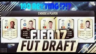 FIFA 17 Draft !?! - Kardesimle Draft Yapiyoruz !??! +190 Reyting !?!?