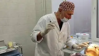 Внутрикостная блокада при невралгии тройничного нерва, выполняет профессор Соков Евгений Леонидович