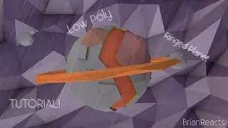 Low Poly Ringed Planet Tutorial | Cinema 4D