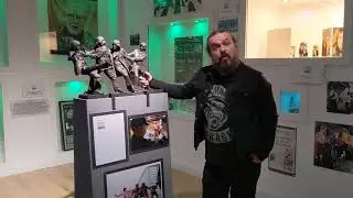 The Beatles 'Mad Day Out' statue at the Liverpool Beatles Museum