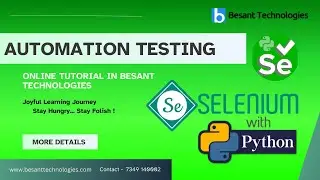 🧪 Handling Browser Window in Software Testing | Selenium Tutorial | Besanttechnologies Online