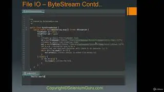 JAVA Tutorials - 51 Java File IO Types   Character Stream