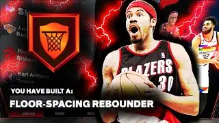 FIRST EVER "Floor-Spacing Rebounder" Build on NBA 2K24!