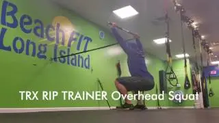 Trx Rip Trainer Overhead Squat