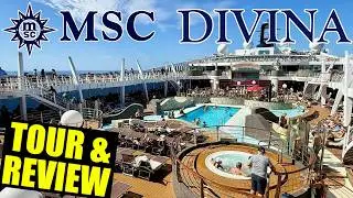 MSC Divina Cruise Ship Tour & Review