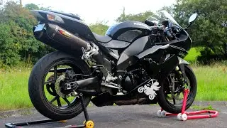 ZX10R Akrapovic Exhaust Sound & Flyby