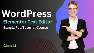 Ultimate Guide to Using the Elementor Text Editor for Your Website / Class 11 - Tech IT