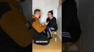When pranking your Girlfriend goes wrong #shorts #funny #prank #challenge #fail