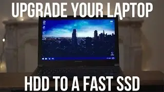 Upgrade your laptop HDD to a SSD!