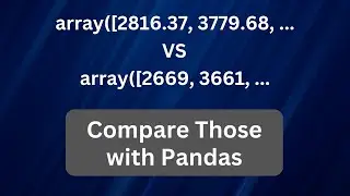 Pandas: Visually Compare Two DataFrames with a New DataFrame