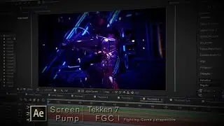 Screen Pump | After Effects Tutorial | Tekken 7 style