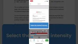 How To Remove Distortions From your documents using Document Scanner App on Your iOS device