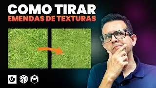 COMO TIRAR EMENDA DE TEXTURA  | SKETCHUP FEAT. GIMP + BÔNUS V-RAY mapping source