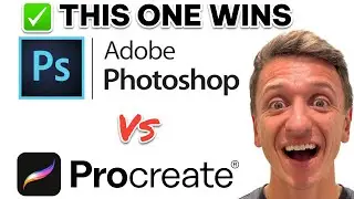 Adobe Photoshop vs ProCreate [2026]